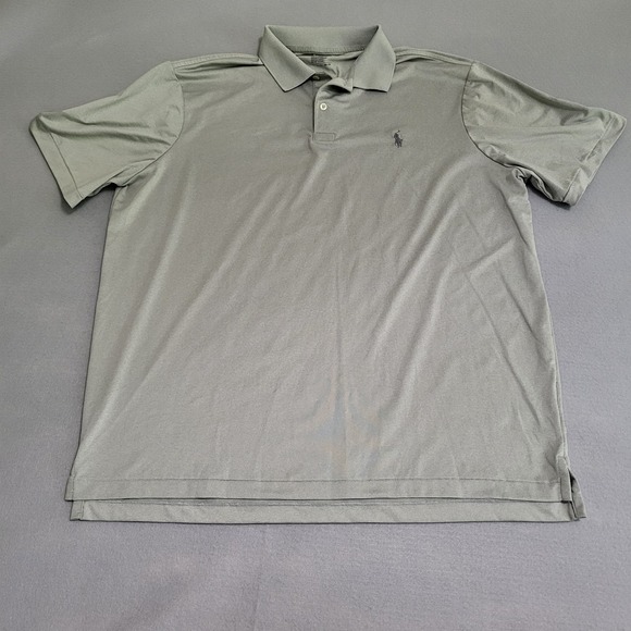 Polo Ralph Lauren Other - Polo Ralph Lauren Performance Golf Polo Shirt Men's Size L Short Sleeve Gray